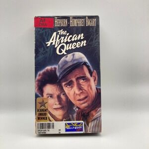 The African Queen (VHS, 1997) Katherine Hepburn Humphrey Bogart